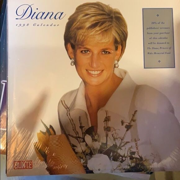 Lot of 5 Princess Diana Calendars NEW - Picture 4 of 5